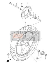 Roue avant